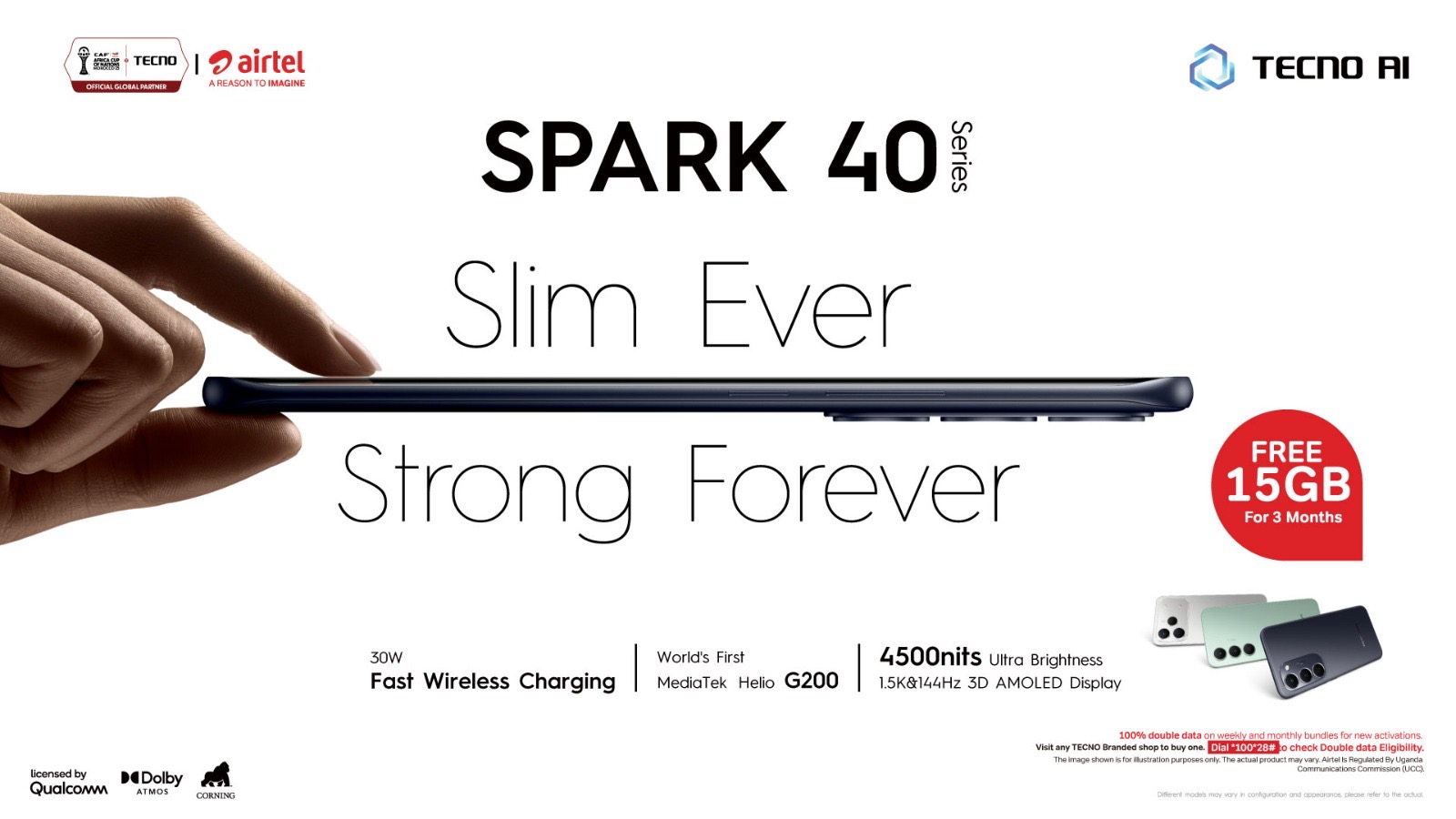 TECNO Unveils SPARK 40 Series: Ultra-Slim, Ultra-Strong Built for the Long Run