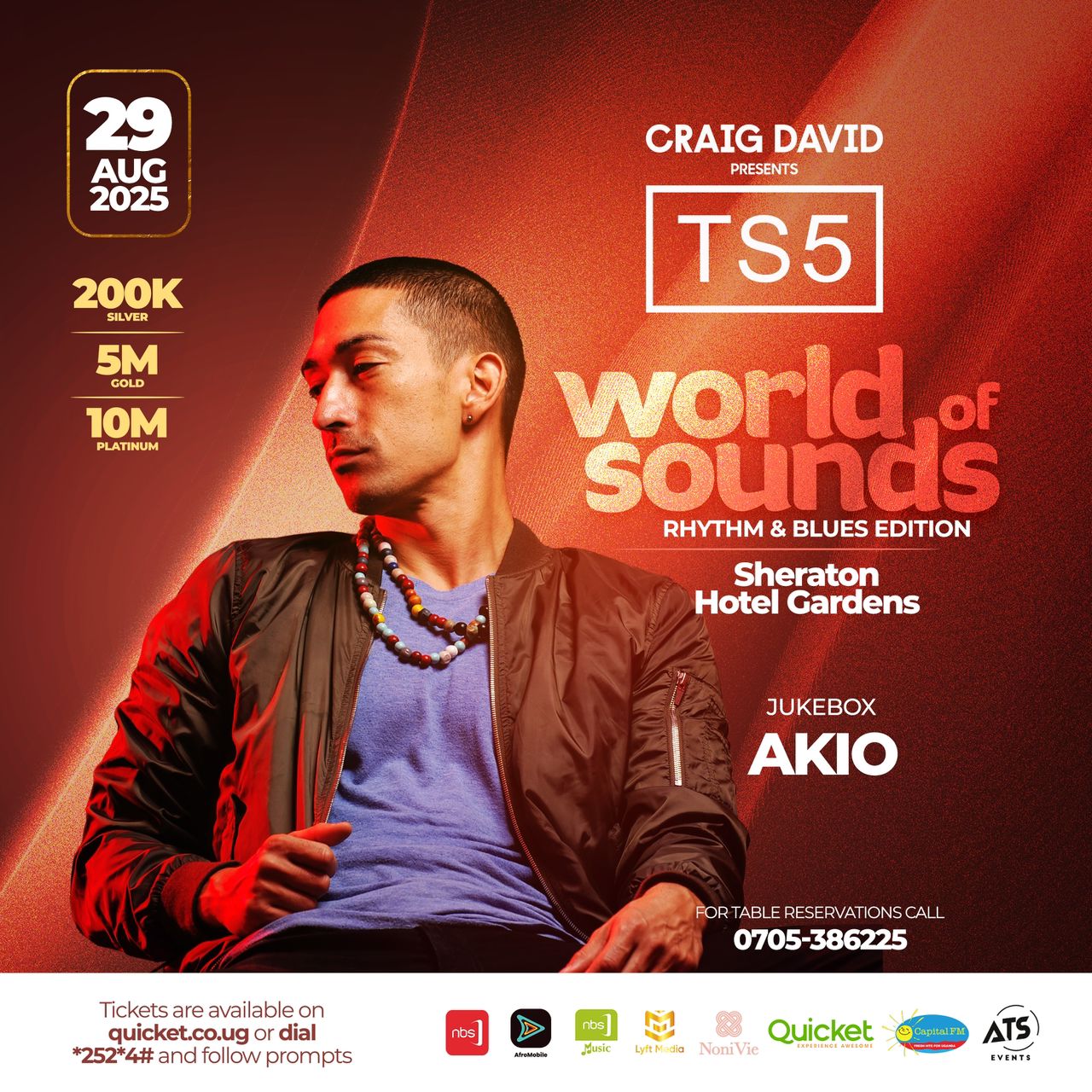 R&B sensation Dj Akio confirmed for World of Sounds