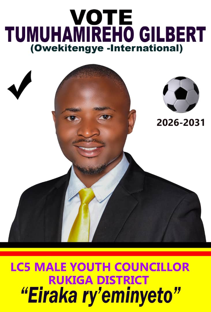 Tumuhamireho Gilbert the Bukinda Youth Chairman Declares Bid for Rukiga LCV Male Youth  Councillor Seat On Independent merit